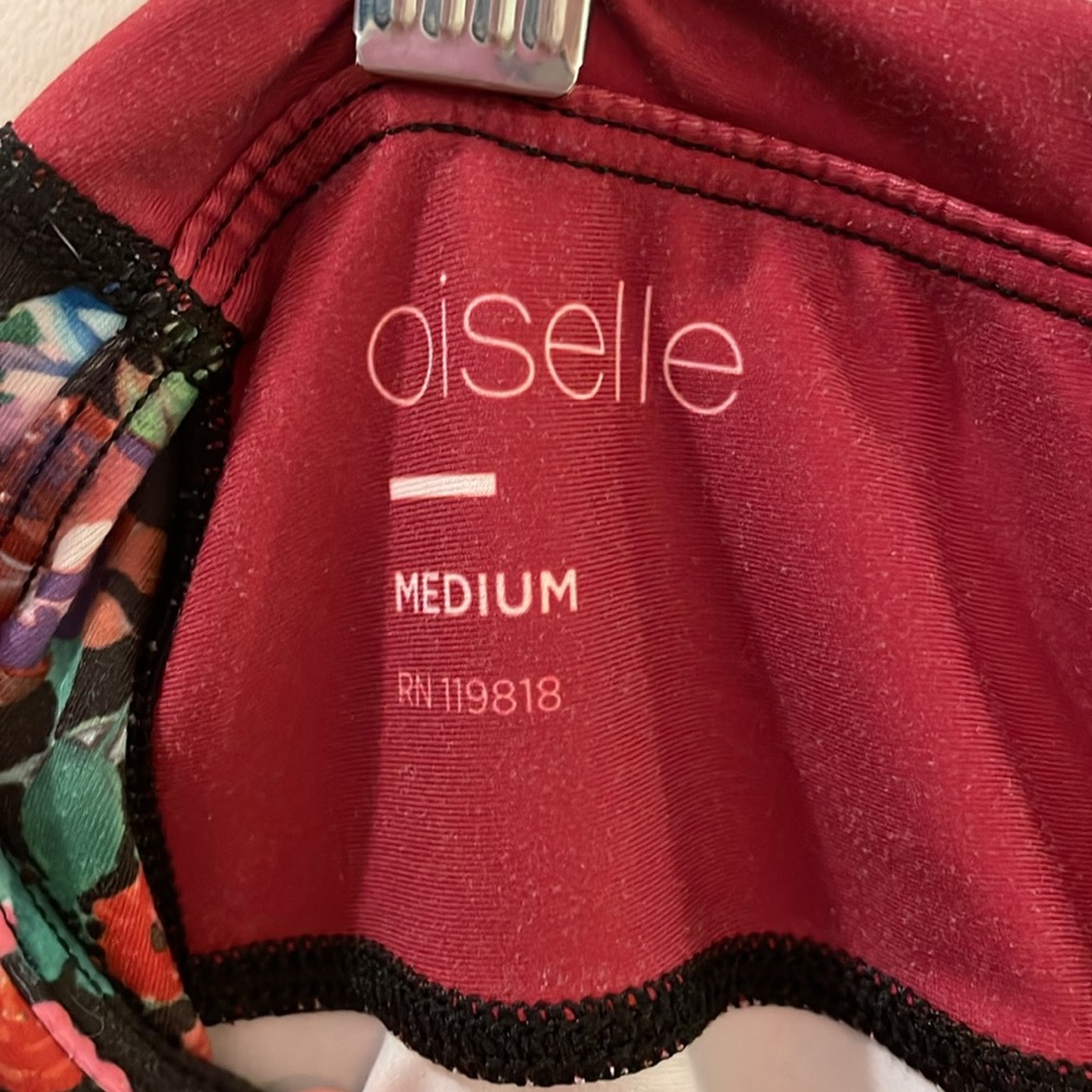 Oiselle Spandos Tights Floral Medium - Picture 4 of 4